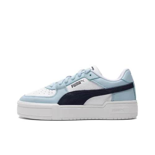 PUMA Ca Pro Classic Low Топ Скейтборд Кроссовки Унисекс PUMA Белый Серебристый Серый Морской Синий