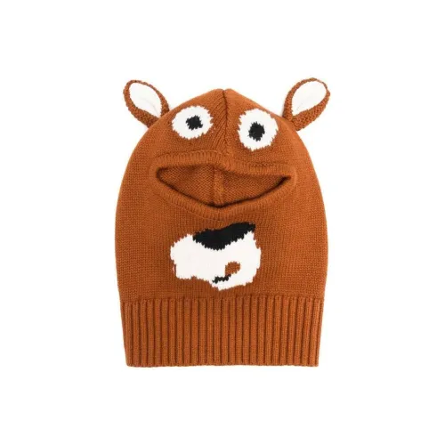 Stella McCartney Хлопок Шапки-бини Малыш Коричневый