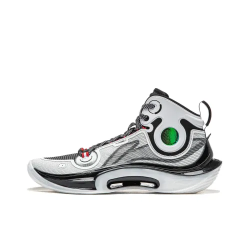 Подкладка SONIC Ultra амортизация износостойкие высокие баскетбольные кроссовки мужские белый черный