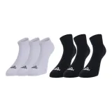 Белые носки для ног 3 упаковки + черные носки для ног 3 упаковки