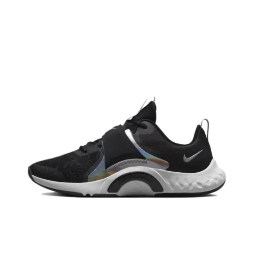 Nike Renew In Season TR 12 Slip-Resistant Low Top Тренировочные Кроссовки Женские Черный Белый