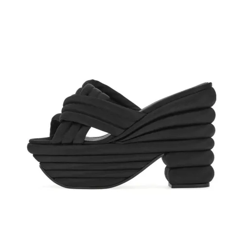 Ferragamo Шлепанцы Женские Черные