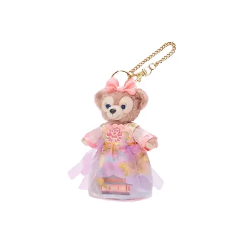 Disney ШеллиМэй 2023 MID AUTUMN Праздничный Duffy and Friends Collection Куклы Плюшевый Брелок 14 см Высота
