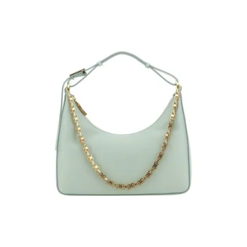 GIVENCHY Cut Out Smooth Calfskin Shoulder Bag Handbag Small Women's Green GIVENCHY Cut Out Smooth Calfskin Сумка через плечо Сумка Маленькая Женская Зеленая