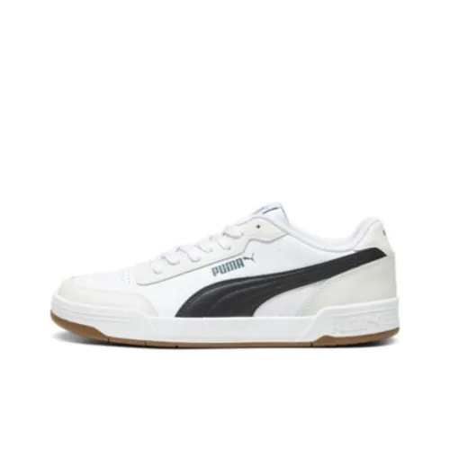 PUMA Caracal Аbrasion Resistant Низкие Кроссовки для скейтбординга Унисекс PUMA Белый Черный Зеленый Серый