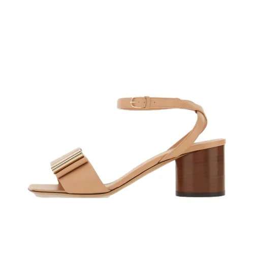 FERRAGAMO One Sandals Strap 5,5cm Women's Beige