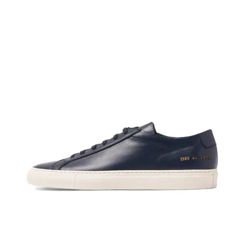 COMMON PROJECTS Низкие кроссовки для скейтбординга Мужские Темно-синие
