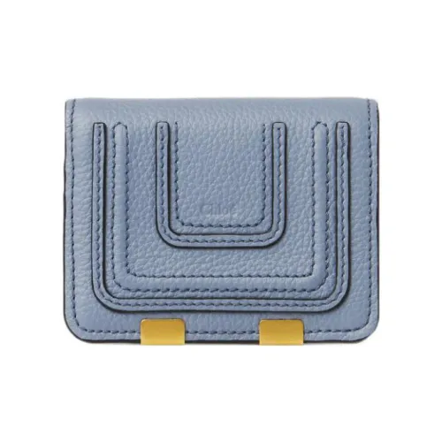 Chloe Marcie Телячья кожа Кошелек Маленький Женский Светло-синий