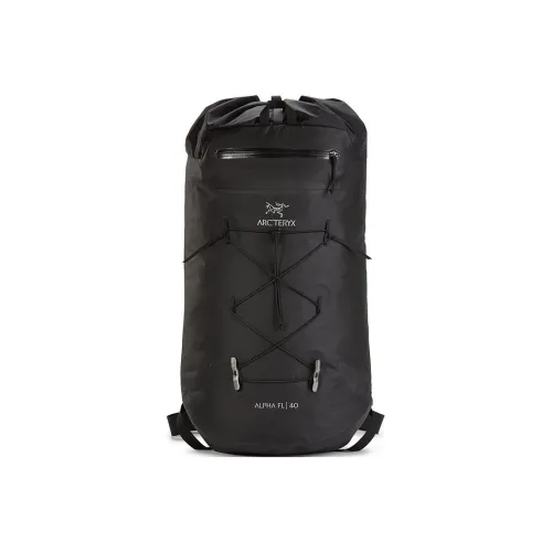 Arcteryx ALPHA 40L Outdoor Backpack Bag Nylon Black Unisex Арктерикс ALPHA 40L Outdoor Рюкзак Сумка Нейлон Черный Унисекс