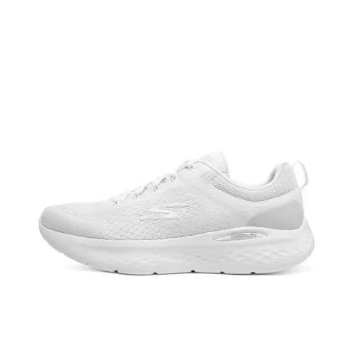 Skechers Go Run Lite Low Топ Повседневные Беговые Кроссовки Мужские Белые