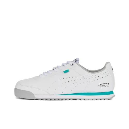 PUMA Mercedes Amg Low Топ Тренировочные Кроссовки Мужские Белые