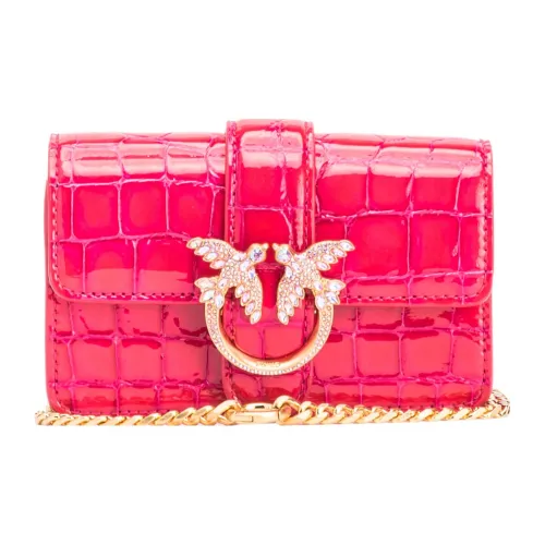 PINKO Love Bag Лакированная кожа Сумка Сумка через плечо Сумка через плечо Женская Красная