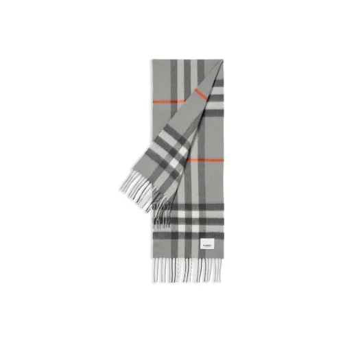 Burberry Кашемировые вязаные шарфы для детей серый