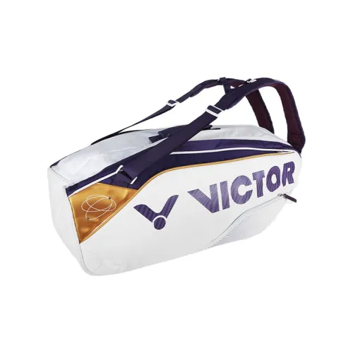 VICTOR Полиэстер с ПУ (полиуретан) Спортивная сумка Унисекс Белый Фиолетовый