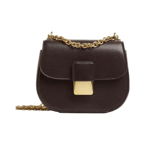 Bottega Veneta Сумка через плечо из коровьей кожи Mini Женская Шоколадный Коричневый