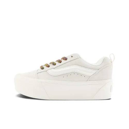 Vans Knu Stack Скейтборд Кроссовки Низкие Белые Женские