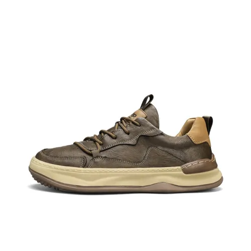 JEEP Casual Низкий Топ Хаки Мужской