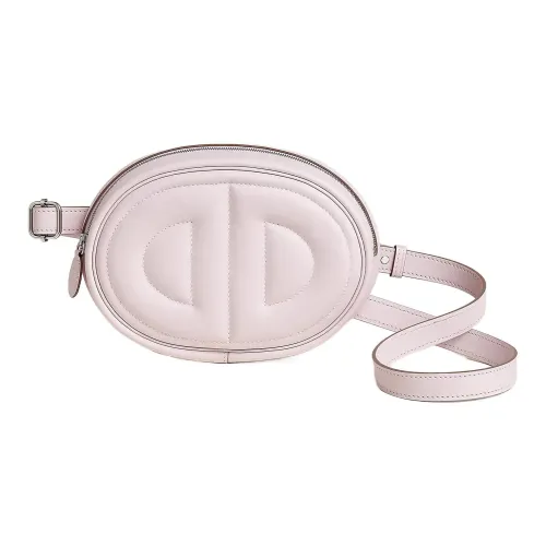 HERMES In The Loop Swift Телячья кожа Свиной нос Одно плечо Через плечо Бананка Женские Фиолетовый