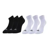 Черные носки Crew, 3 упаковки + Белые носки, 3 упаковки