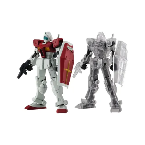 BANDAI CUPSULE ACTION Jim Счастливый Draw Одиночная капсульная игрушка Цельная коробка 2 шт