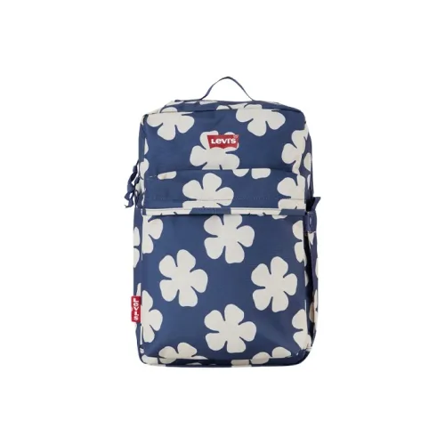 Levi's Полиэстер Рюкзак Большой Женские Синий