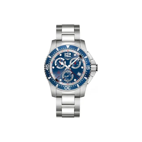 LONGINES Comcast Collection Кварцевый механизм Мужские часы Часы 41 мм Синий циферблат Корпус из нержавеющей стали