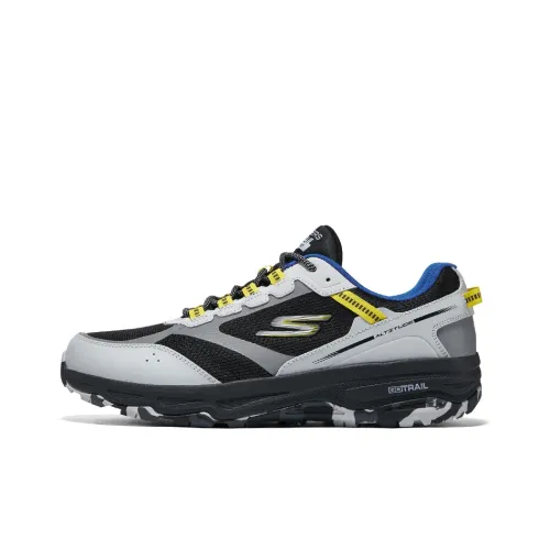 Skechers Go Run Trail Беговые кроссовки Низкий Топ Серый Мужской