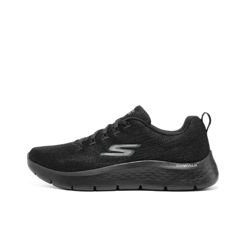 Skechers Go Walk Flex Беговые кроссовки Низкий Топ Черный Мужской