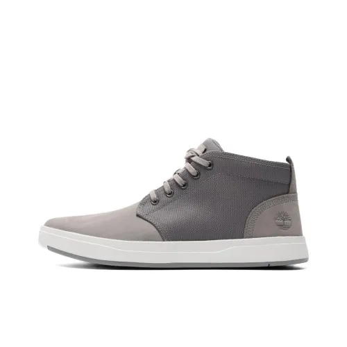Timberland Davis Square F L Chukka Дышащий и Износостойкий Туфли до щиколотки для активного отдыха Мужские Серые
