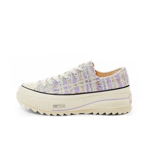 Excelsior Low-Top Canvas Shoes Lilac Unisex Экскелсиор Низкие Кеды Сиреневого Цвета Унисекс