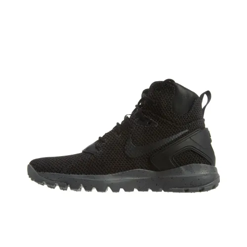 Nike Koth Ultra Kjcrd Slip-resistant Abrasion-resistant High Top Беговые кроссовки Мужские Черные