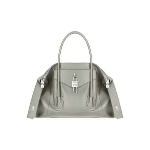 GIVENCHY Коровья кожа Сумка через плечо среднего размера женская серая