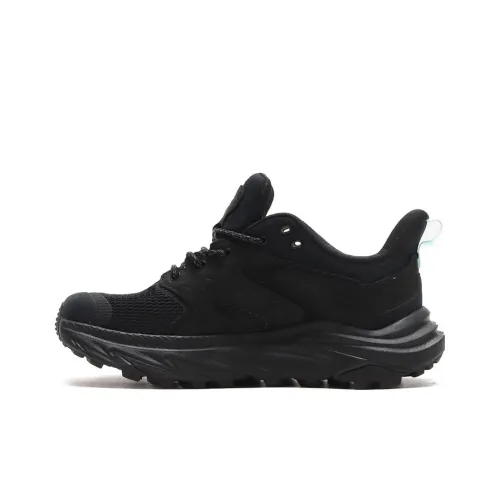 HOKA ONE ONE ANACAPA 2 Slip-on Устойчивый к истиранию Амортизаторы Низкий Топ Уличная обувь Женская Черная