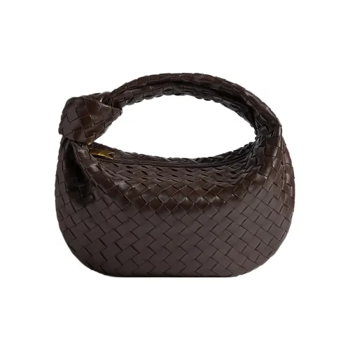 Bottega Veneta Jodie Овчина Сумка на плечо Сумка Teen Женская Шоколадно-коричневый