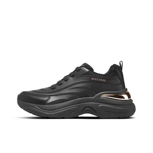 Skechers Низкий Топ Повседневная Обувь Женская Черная