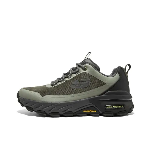 Skechers Max Protect Low Топ Уличная обувь Мужская Оливково-зеленая