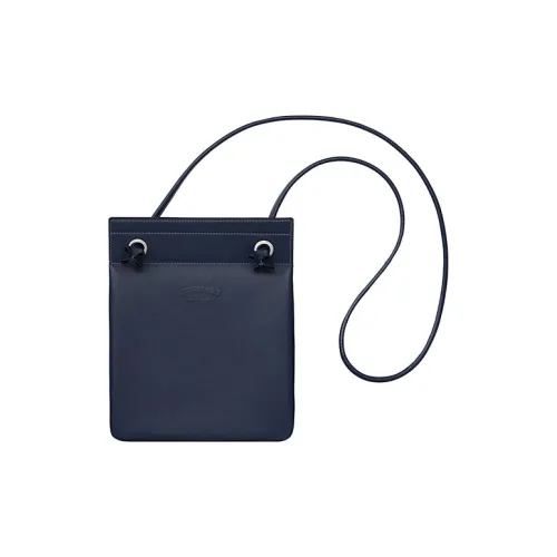 HERMES Aline Телячья кожа Сумка через плечо Мини Женские 2Z BLEU NUIT Полночный синий