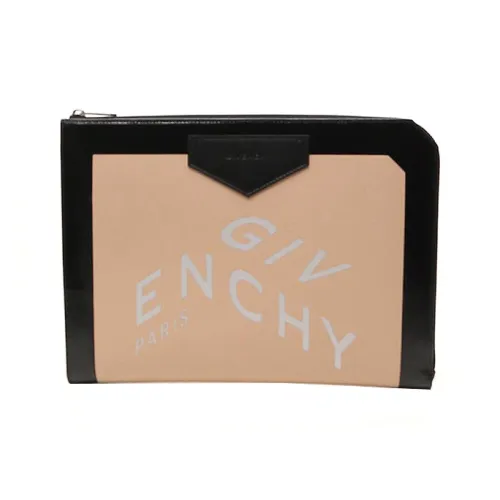 GIVENCHY Хлопок Монета Кошелек Клатч Мужской Белый