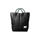 Стиль пуховика, черный + 10 мм петля для шнура, зеленый узор