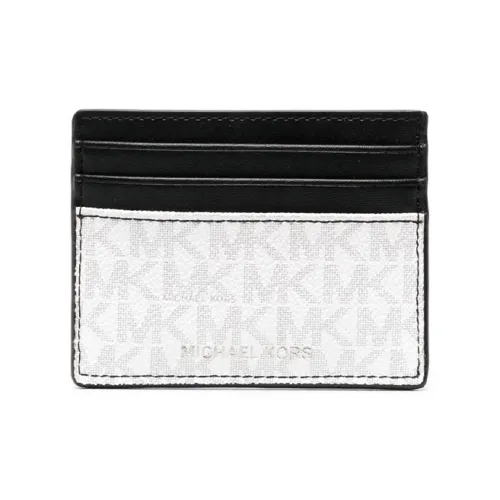 MICHAEL KORS Greyson Холст Картхолдер Стандартный Женский Черный Белый