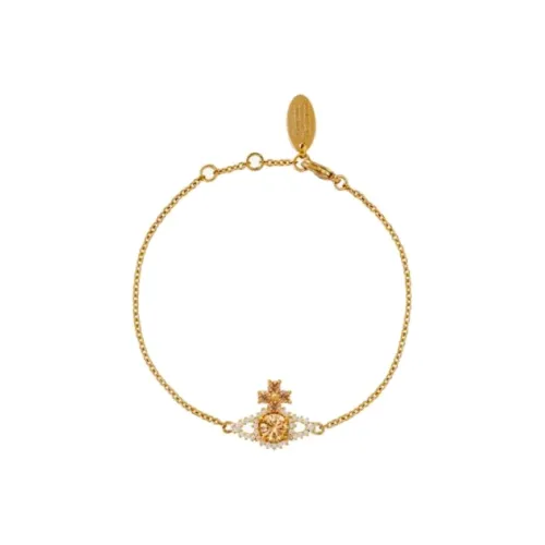 Vivienne Westwood Brass Bracelets Унисекс Gold