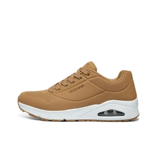 Skechers Uno Скейтборд Кроссовки Низкие Коричневые Мужские