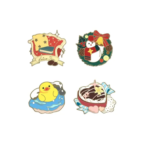 MIHOYO Tears Of Themis Коллекционная коллекция Памятный металл значок Вторая редакция Мерч по IP