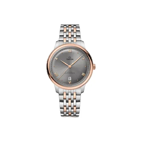 OMEGA Автоматический Механический Часы Мужские Elegant Saucer Series 40 мм Серый