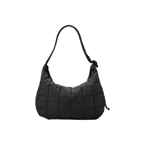 COS Полиамид Полумесяц Сумка Портативная Сумка через плечо Сумка через плечо Стандартная Унисекс Черная
