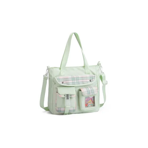 NOT ME Нейлоновая сумка для покупок сумка через плечо женская растение травяной зеленый