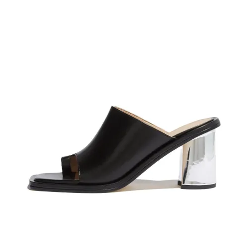 SCAROSSO Слипоны Черные Женские