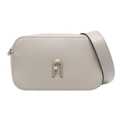Furla Primula Коровья кожа крупнозернистая Сумка через плечо Мини Женская Тауповая