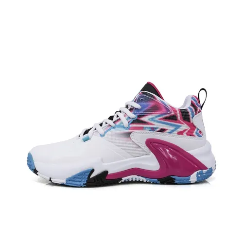 LPMX Амортизаторы Shock Slip-resistant Abrasion-resistant High Топ Баскетбольные кроссовки Мужские