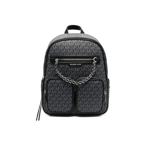 MICHAEL KORS Elliot Полиуретан Рюкзак Женские Черный Серый